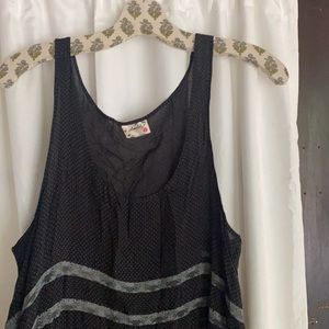 Free People Voile & Lace Slip